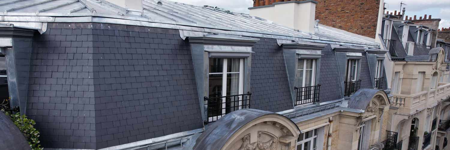 Travaux de couverture - PCK COUVREUR PARIS (75) : artisan couvreur sur Paris (75) : Travaux de couverture et faîtage en neuf et en rénovation. Dépannage urgent de fuite sur toits parisiens ! Pose de fenêtre de toit Vélux sur Paris (75)